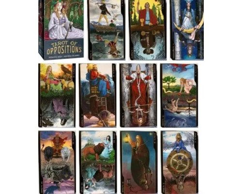 Карти Таро Опозицій. Tarot of Oppositions. Подвійне таро