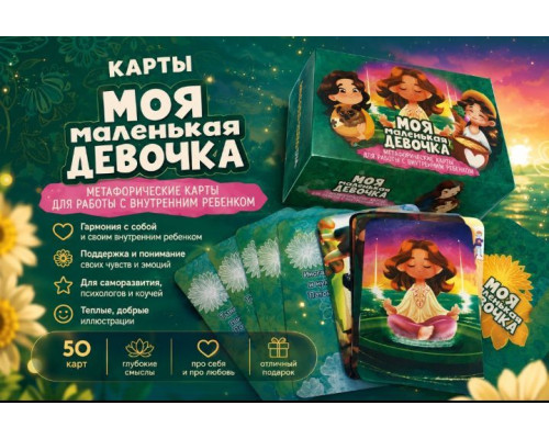 Метафоричні асоціативні карти «Моя маленька дівчинка» 