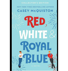Книга Red White & Royal Blue (Червоний білий та королевський синій) англійською мовою