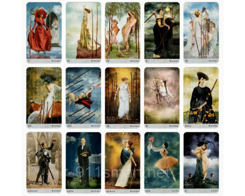 Зберігайте Снов набір таро 78 карт із книгою The Dreamkeepers Tarot
