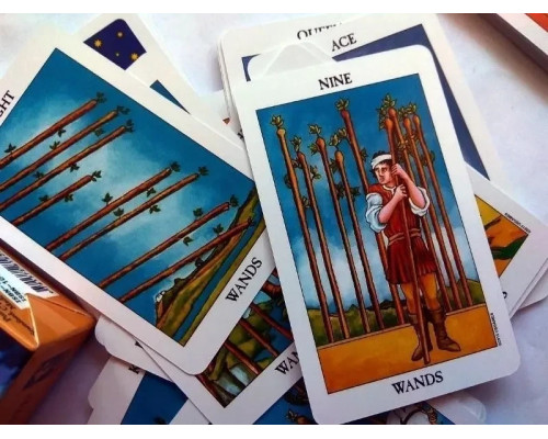 Райдужне Таро Уейта. Radiant Rider-Waite Tarot 9,5 х 6 см