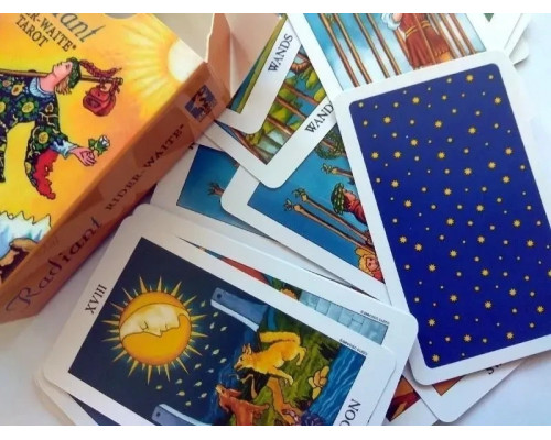 Райдужне Таро Уейта. Radiant Rider-Waite Tarot 9,5 х 6 см