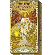 Золотое Таро Арт-Нуво | Golden Art Nouveau Tarot.У продажу є езатеричні книги.