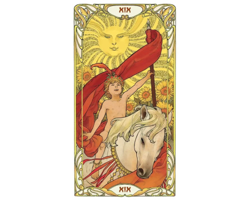 Золотое Таро Арт-Нуво | Golden Art Nouveau Tarot.У продажу є езатеричні книги.