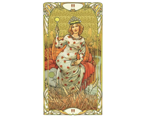 Золотое Таро Арт-Нуво | Golden Art Nouveau Tarot.У продажу є езатеричні книги.