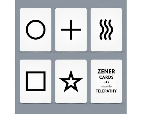 Карты Оракул для развития экстрасенсорики. Zener Cards