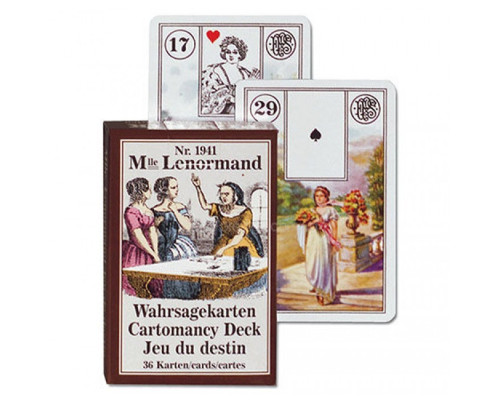 Mlle Lenormand Piatnik — ґадальні карти Таро 