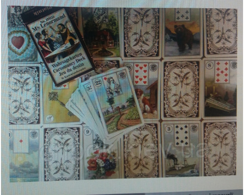 Mlle Lenormand Piatnik — ґадальні карти Таро 