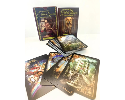 Карты Таро Золотые мечты Ленорман (Gilded Reverie Lenormand)