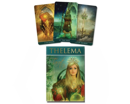 Карти Таро Tarot Thelema (78 карт + технологія) Картки Таро Tarot Thelema (78 карт + інструкція)