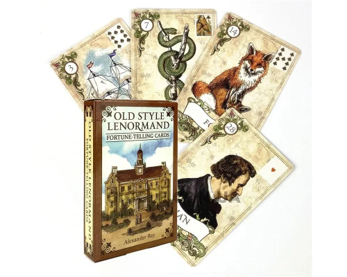 Карти Old Style Lenorman (38 карт) Рей А. Старий стиль Ленорман.У продажі єзатеричне книги.
