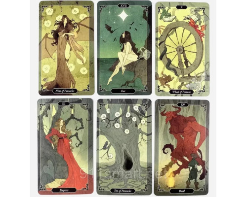 Набор Таро Темного Леса - Dark Wood Tarot Kit